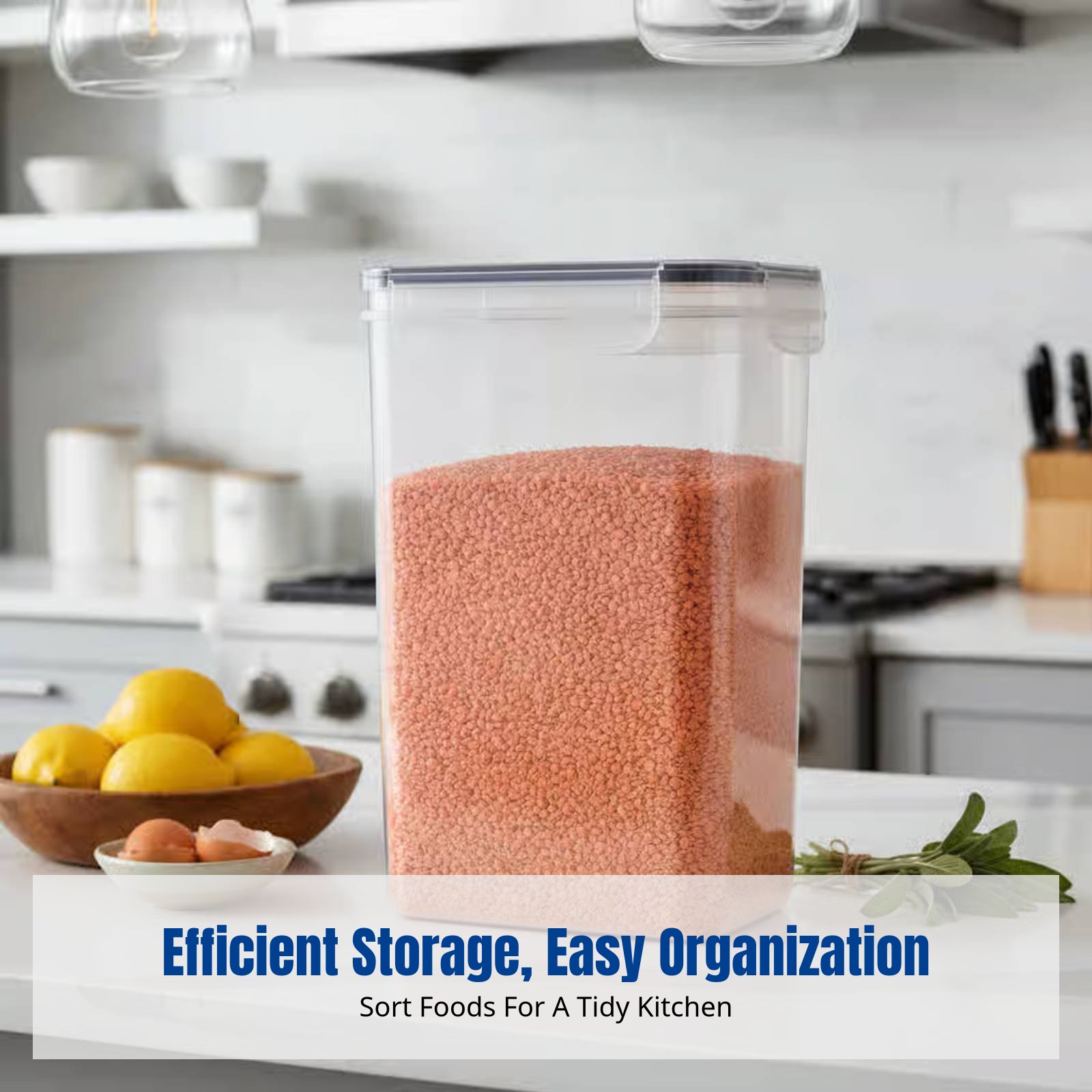 Food Storage Containers - Zestaw szczelnych pojemników do przechowywania żywności,
