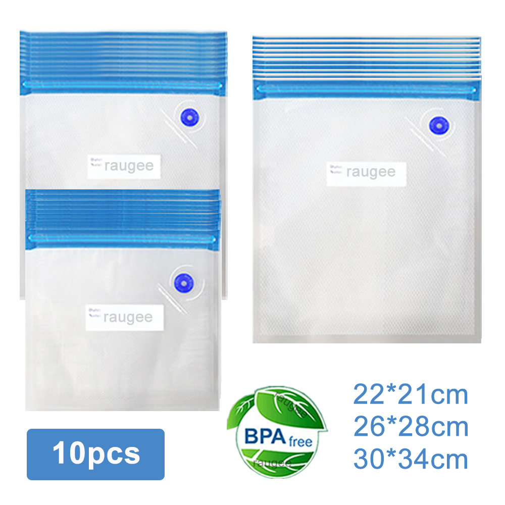 Food Storage Reusable Bags - Worki próżniowe wielokrotnego użytku do pakowania