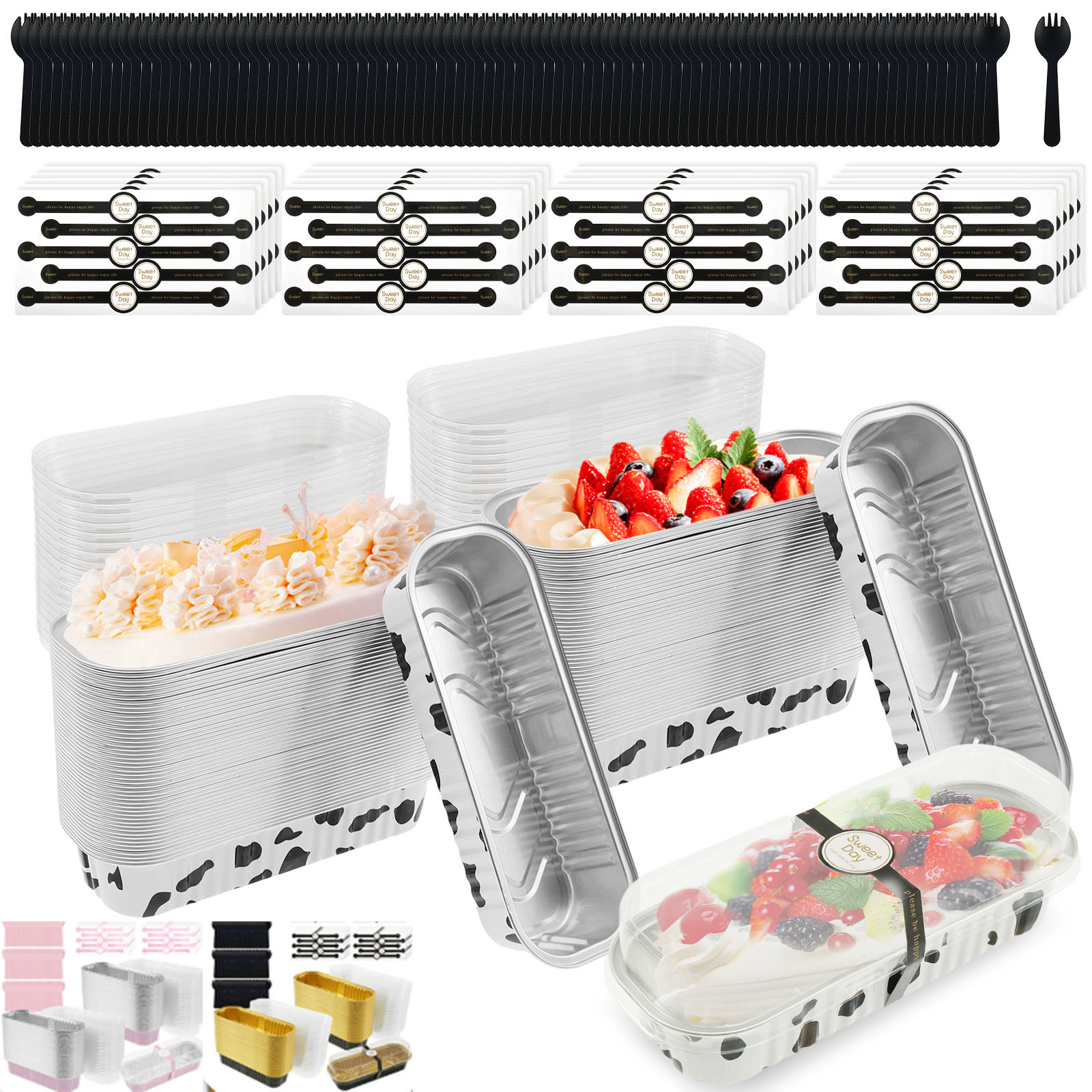 Portion Control Container - Mini foremki do pieczenia chleba z