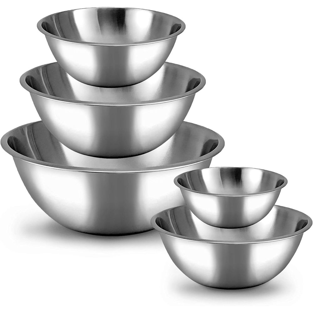Food Storage 4 Quart - 5-częściowy zestaw misek do mieszania, do