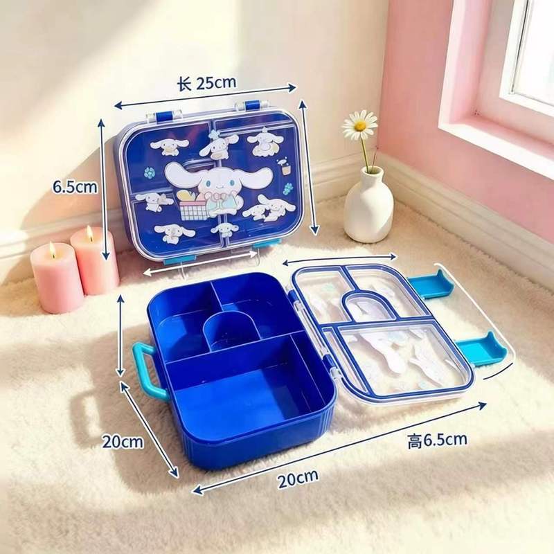 Food Storage Design - Hello Kitty 1700ml Przenośny Pojemnik na