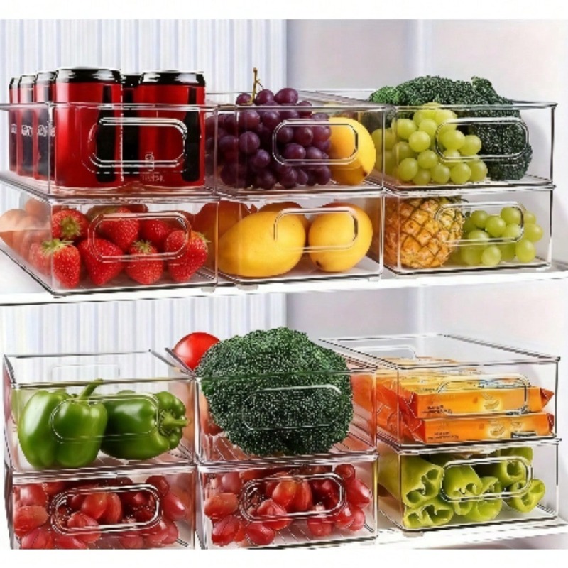 Food Storage Room - 6-częściowy zestaw plastikowych pojemników, słoików i