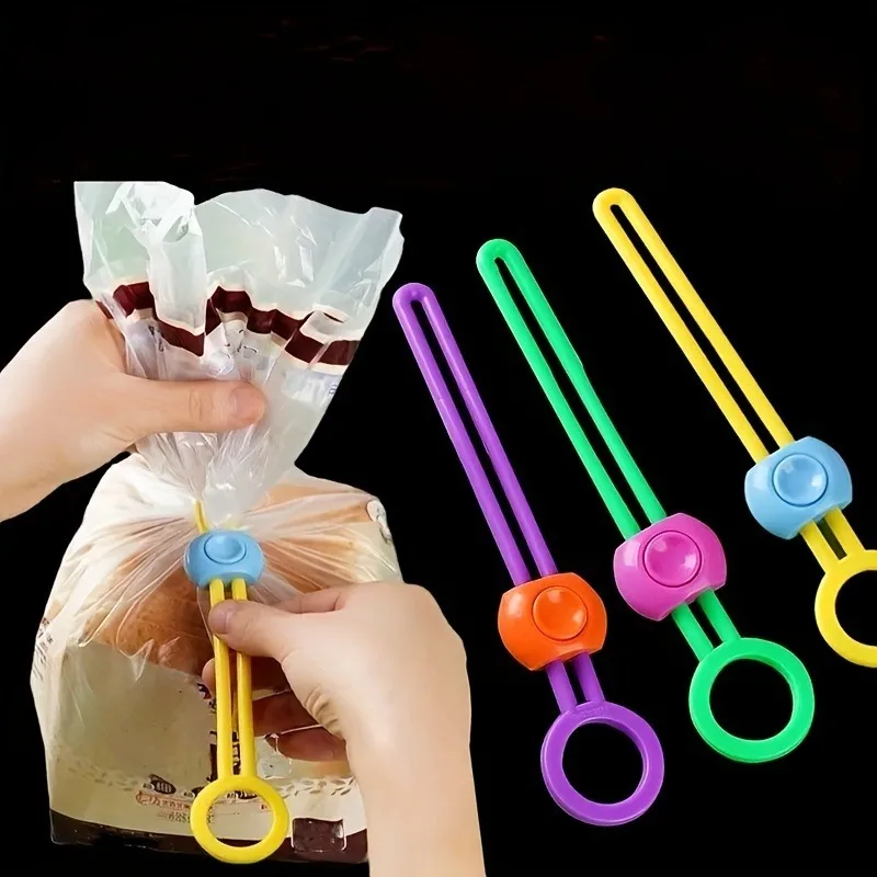 Food Storage Reusable Bags - 5/10 SZTUK Przenośny klips do uszczelniania
