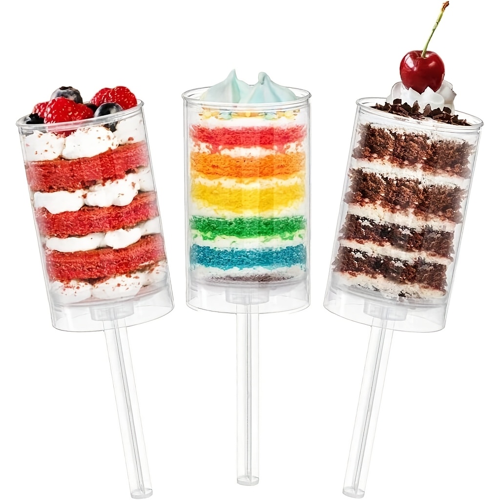 Portion Control Container - Pojemniki na ciasto typu push pop