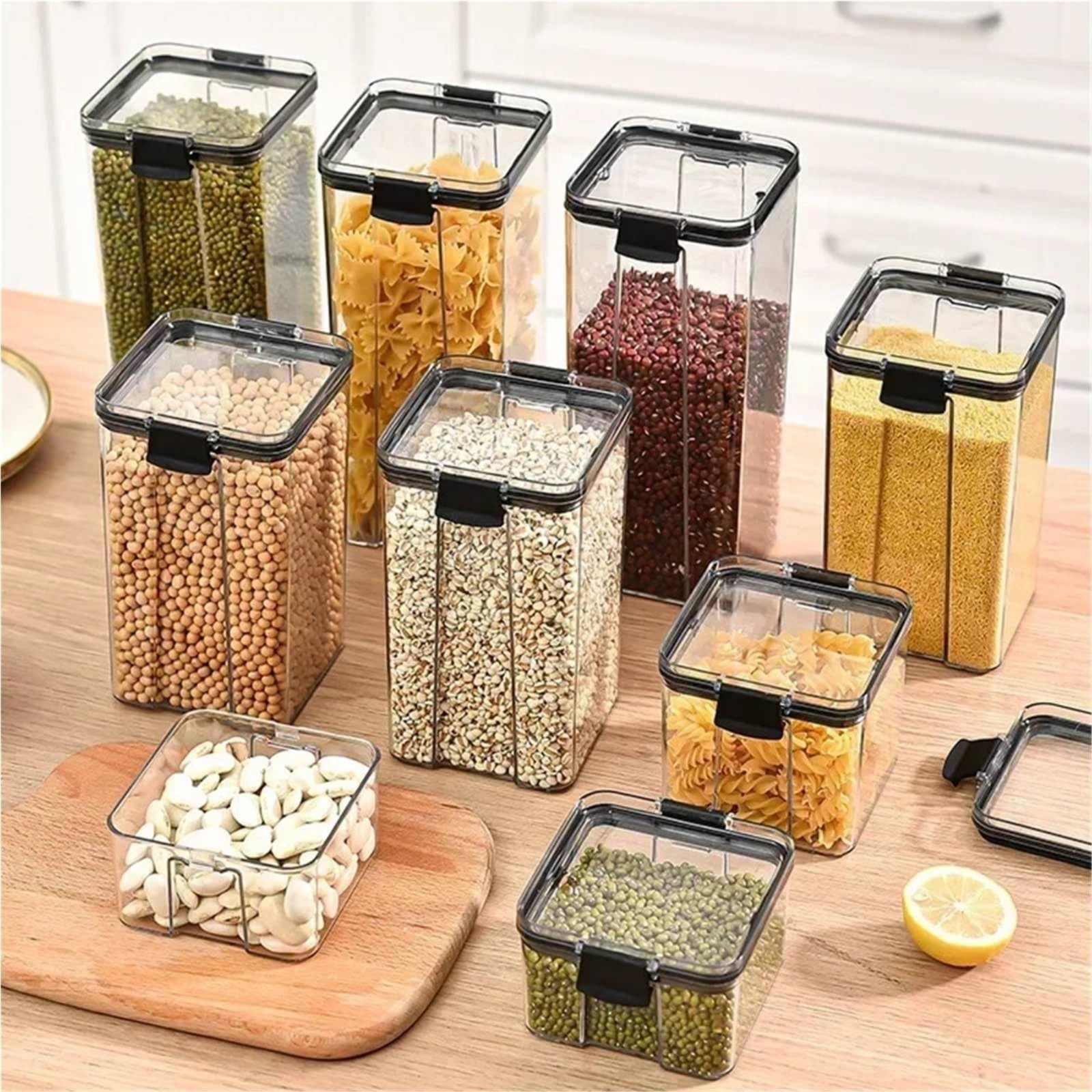 Pojemnik szczelny do przechowy – Food Storage Jars Plastic recenzja i cena