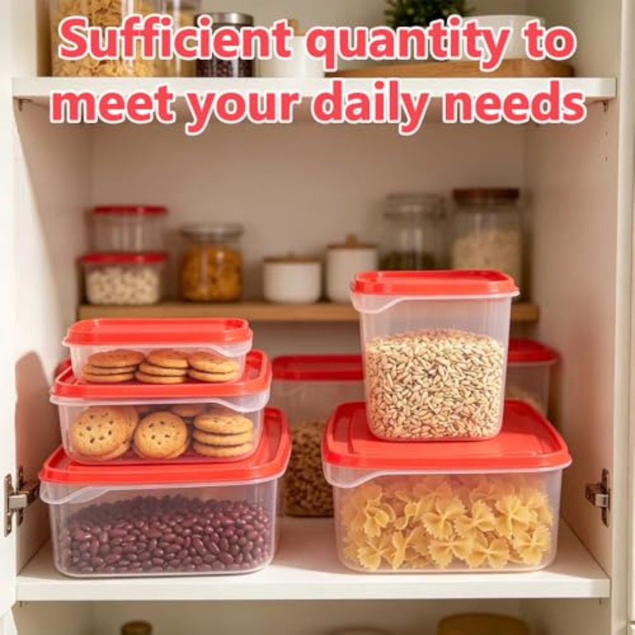 17-częściowy zestaw plastikowy – Food Storage Containers With Lids recenzja i cena