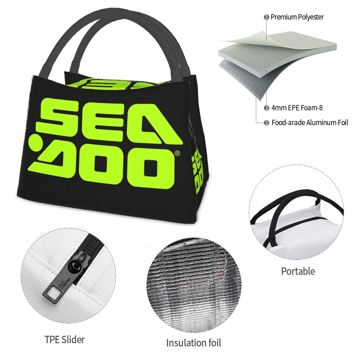 Torba termiczna na lunch Sea D – Food Storage Keep Warm recenzja i cena