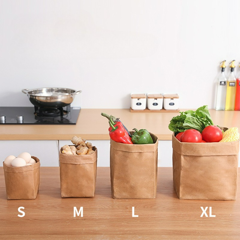 Torby papierowe kraft, zmywaln – Food Storage Reusable Bags recenzja i cena