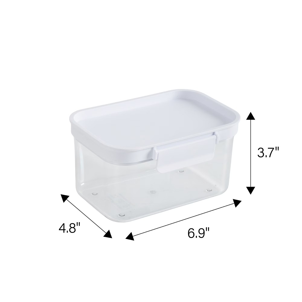 Mały prostokątny plastikowy po – Food Storage Containers With Lids recenzja i cena