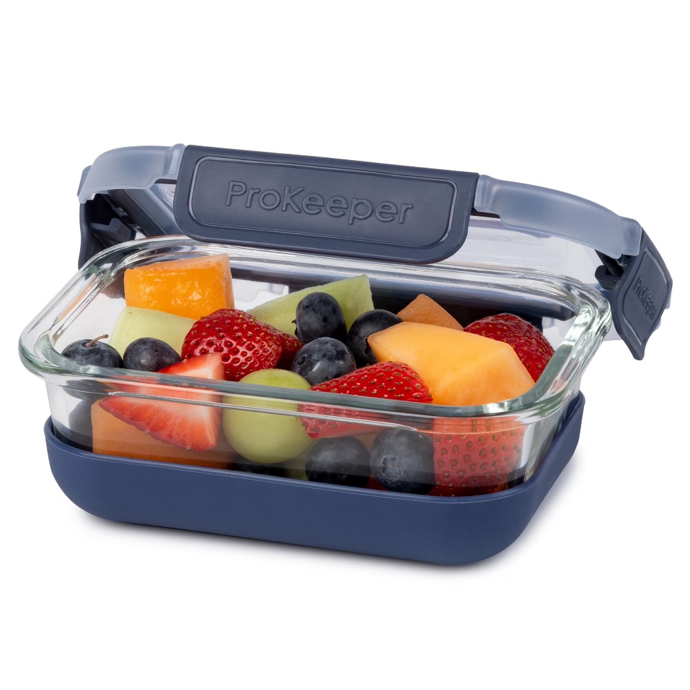 2 sztuki szklanych pojemników  – Food Storage Design recenzja i cena