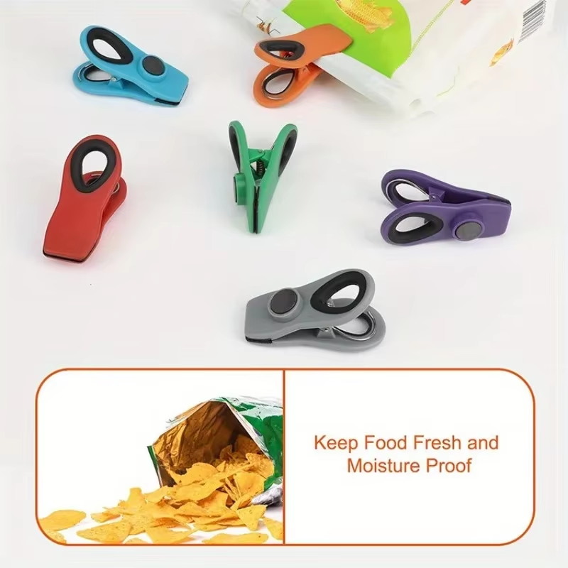 10 szt. Klipsów do torebek z m – Food Storage Reusable Bags recenzja i cena