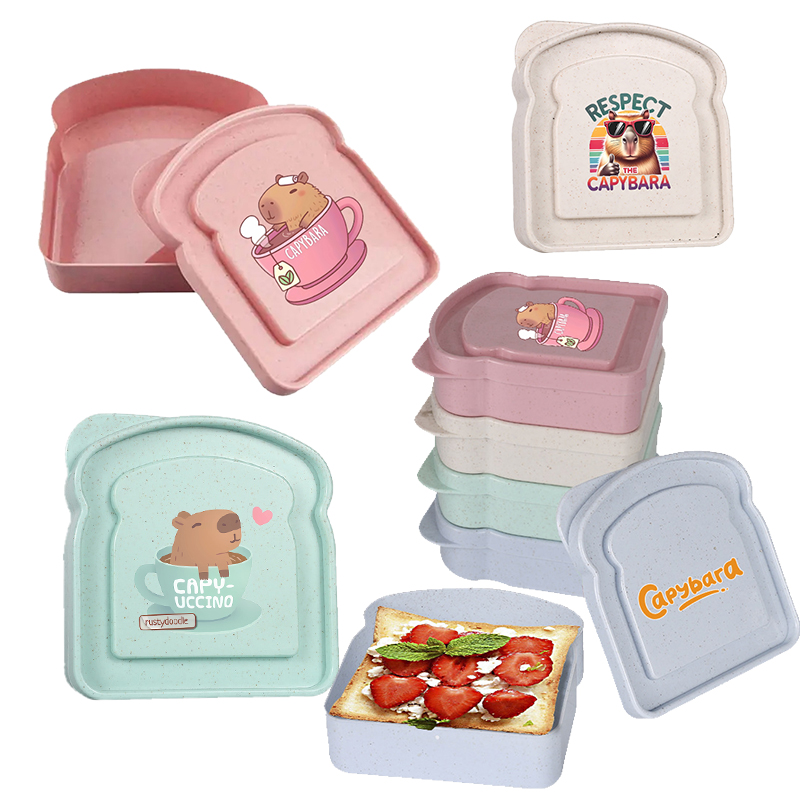Pojemnik na kanapki z kapibarą – Food Storage Containers With Lids recenzja i cena