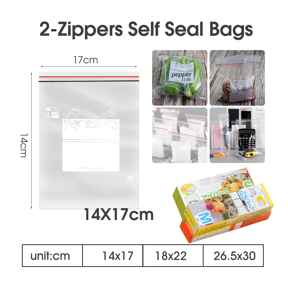 Specjalna torebka do pakowania – Food Storage Zip Bags recenzja i cena