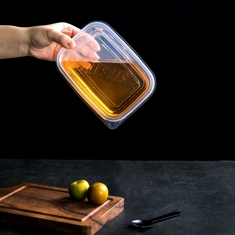 Zestaw 6 przezroczystych, plas – Food Storage Jars Plastic recenzja i cena