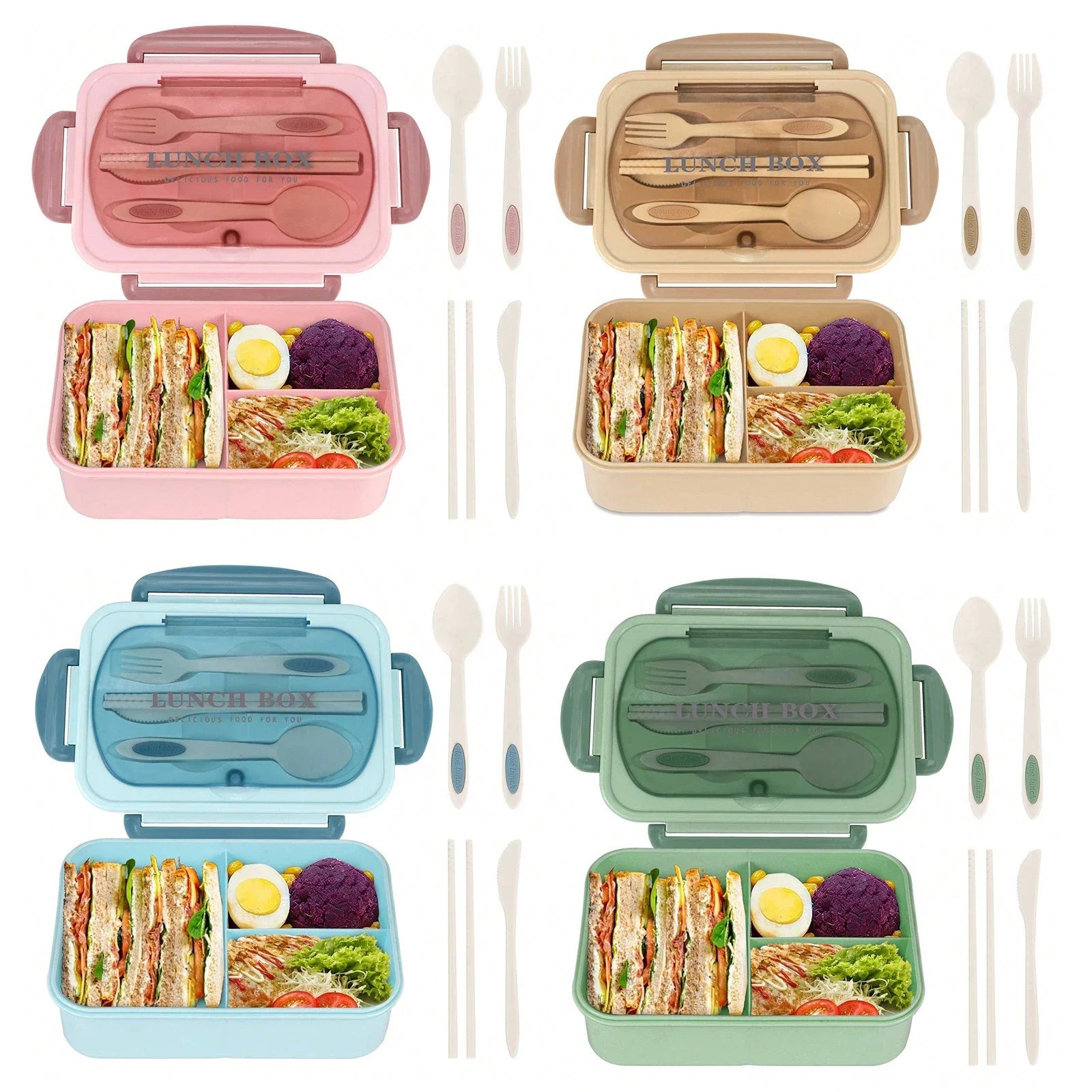 Pudełko Bento dla dorosłych z  – Food Storage Safety recenzja i cena