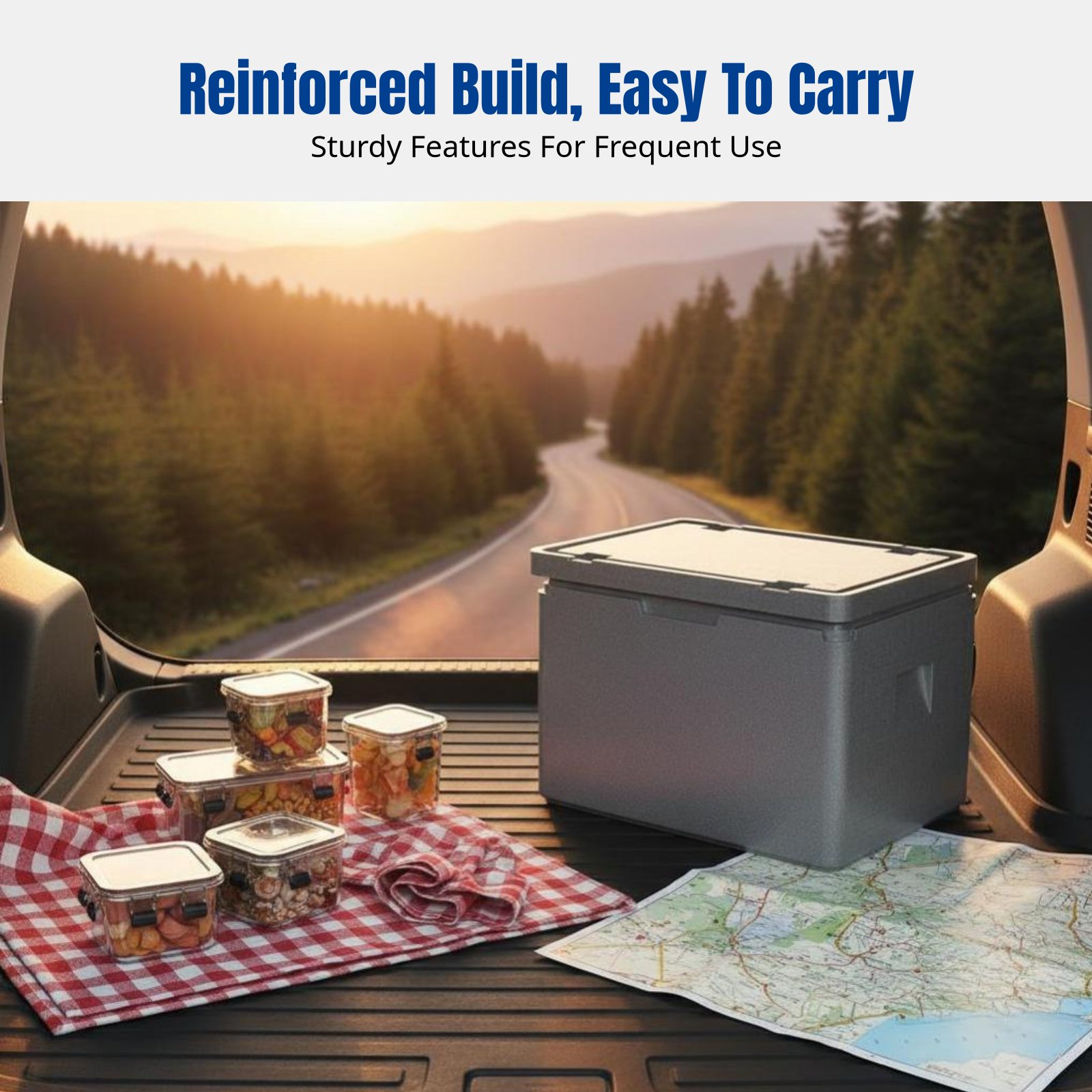 Duży pojemnik termiczny z pian – Food Storage Hot Box recenzja i cena