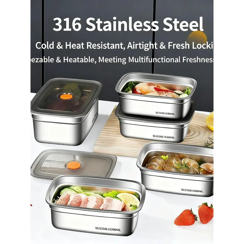 Pojemnik na lunch ze stali nie – Food Storage Safety recenzja i cena