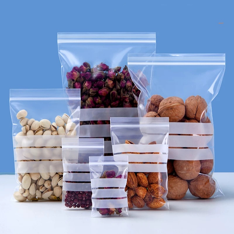 200 SZT. Przezroczyste plastik – Food Storage Zip Bags recenzja i cena