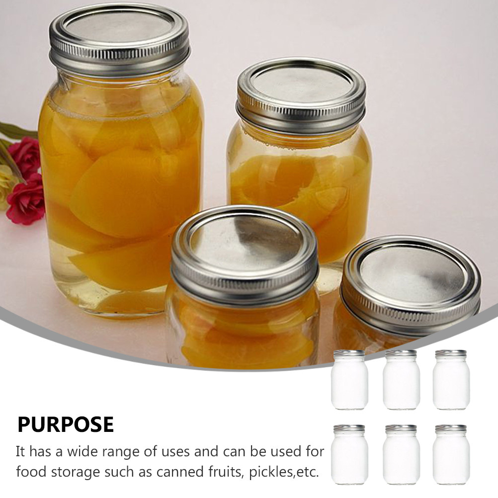 6 szt. Przezroczystych Okrągły – Food Storage Jars Plastic recenzja i cena