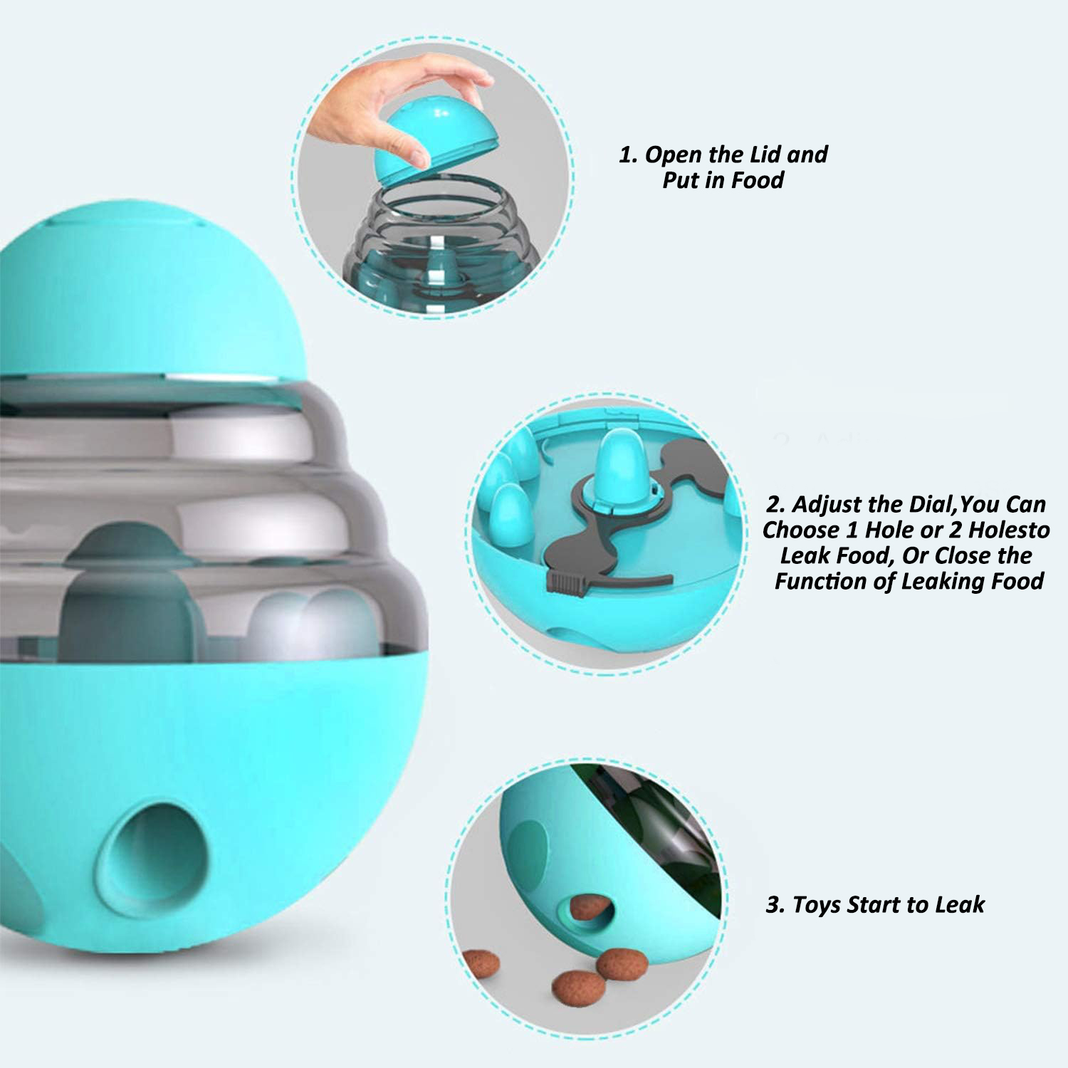 Interaktywny dozownik karmy dl – Portion Control Container recenzja i cena
