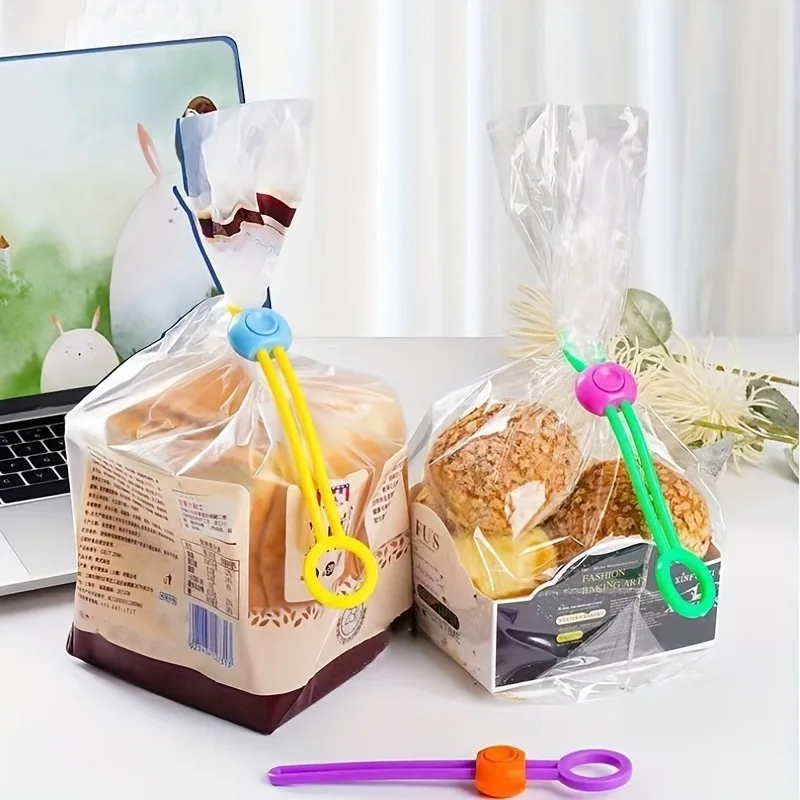 5/10 SZTUK Przenośny klips do  – Food Storage Reusable Bags recenzja i cena