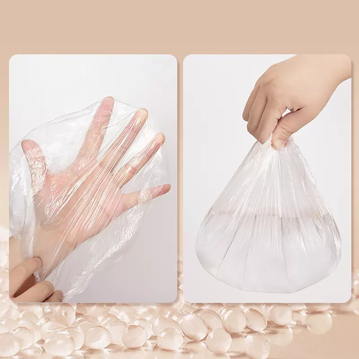 300 szt. Jednorazowe folie do  – Food Storage Zip Bags recenzja i cena