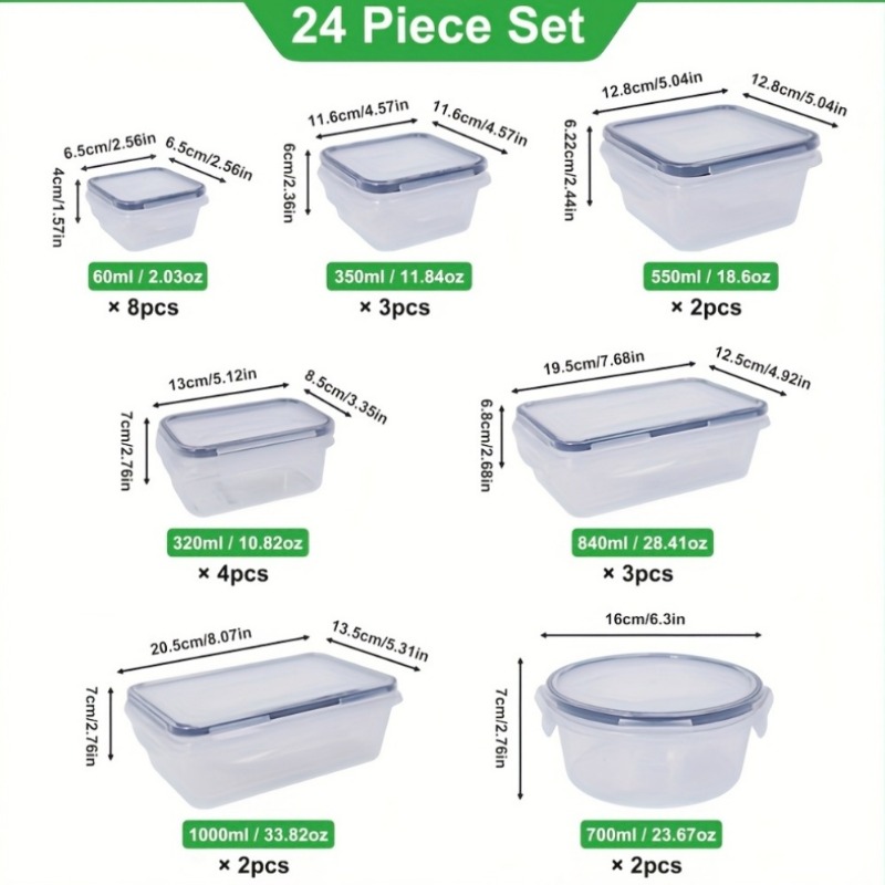 48-częściowy zestaw pojemników – Food Storage Design recenzja i cena