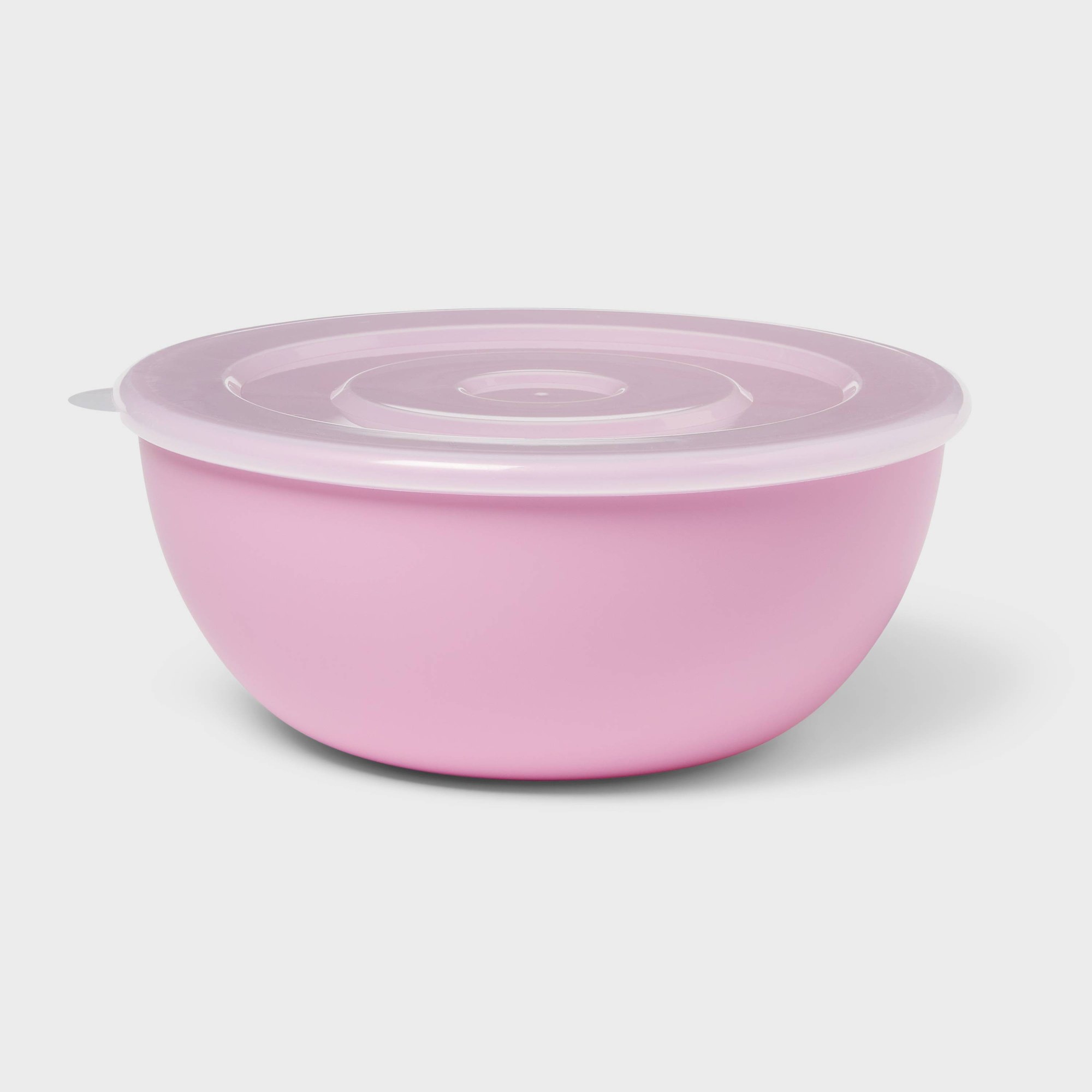 Różowa miska z dopasowaną pokr – Food Storage Containers With Lids recenzja i cena