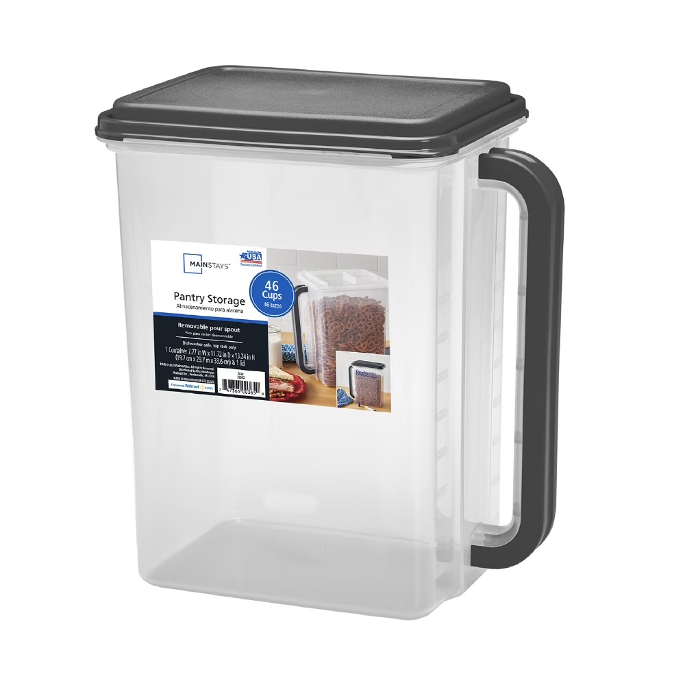 Duży plastikowy pojemnik na ży – Food Storage Containers With Lids recenzja i cena
