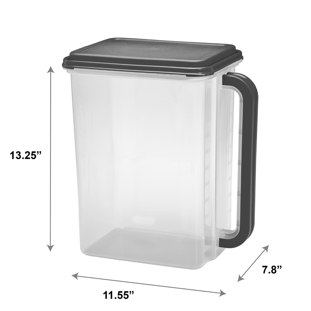 Duży plastikowy pojemnik na ży – Food Storage Containers With Lids recenzja i cena