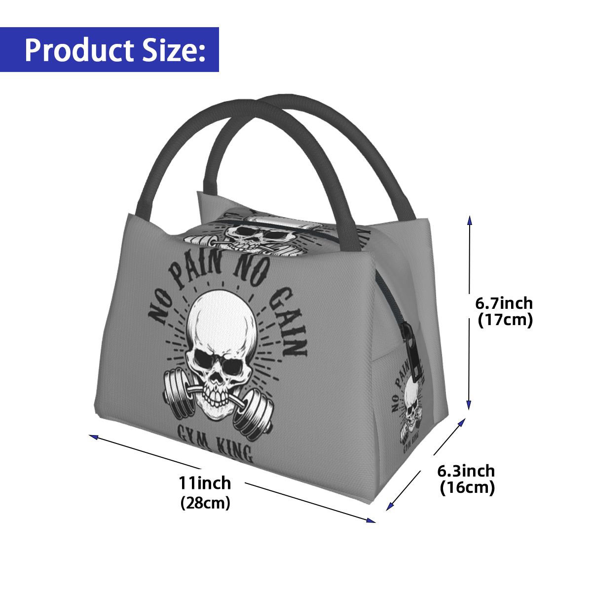 Torba na lunch Powerhouse Gym, – Food Storage Quotes recenzja i cena